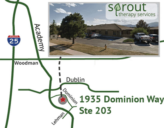 Sprout Map - 1935 Dominion Way Ste 203